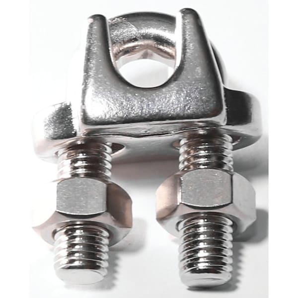 Baron Wire Rope Clip, Stainless Steel - 260S-1/16