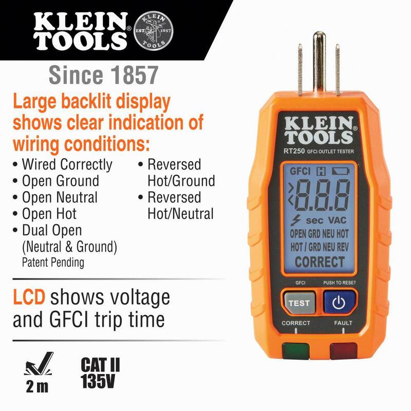 Juego de Herramientas Eléctricas Premium Klein Tools Multimeter, Voltage Tester and Outlet Tester (69355) - 69355.