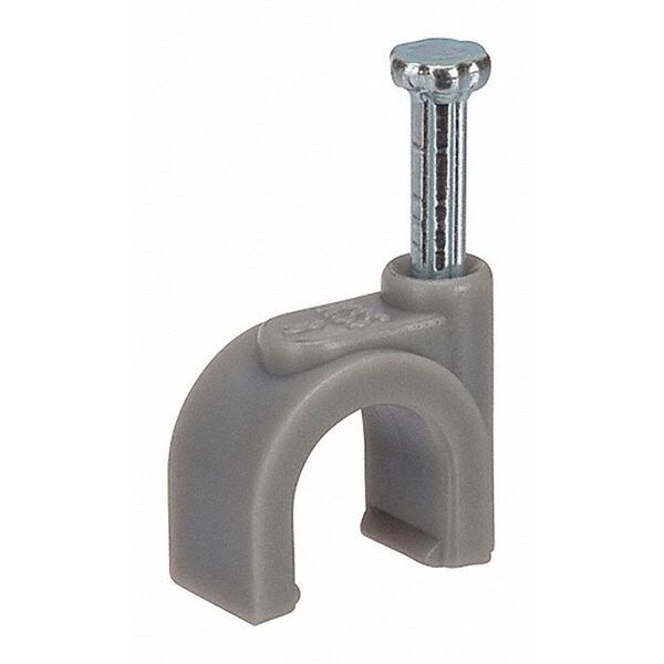 Nsi Industries Poly Nail Clip Grey .315X.453" 100 - PNC-315G