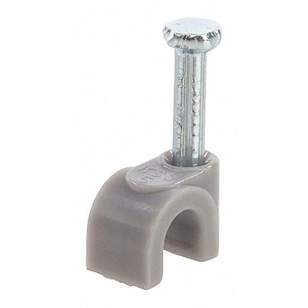 Nsi Industries Poly Nail Clip Grey .197X.299" 100 - PNC-197G
