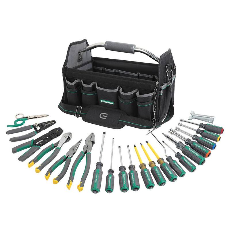 Set de herramientas para electricistas comerciales (22 piezas) - CE180607