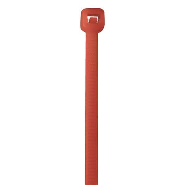 Box Partners 18 in. No.of 50 Fluorescent Red Cable Ties - CT185K