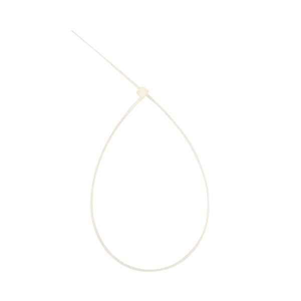 South Main Hardware 11-in 40-lb, Natural, 500 Nylon Tie - 200107