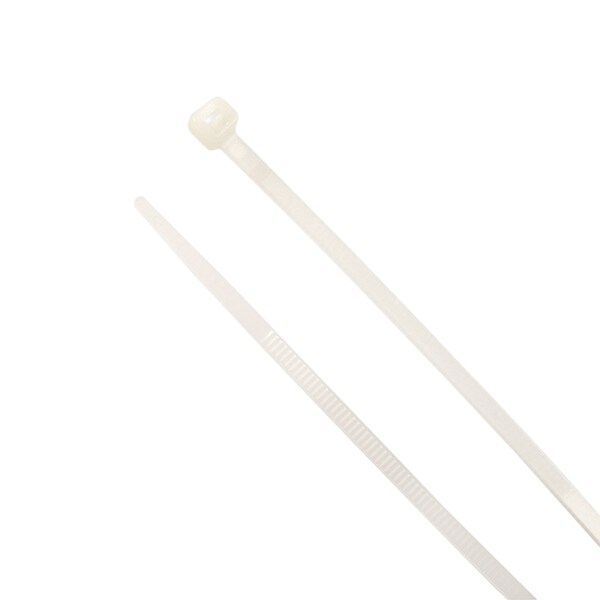 South Main Hardware 11-in 40-lb, Natural, 500 Nylon Tie - 200107