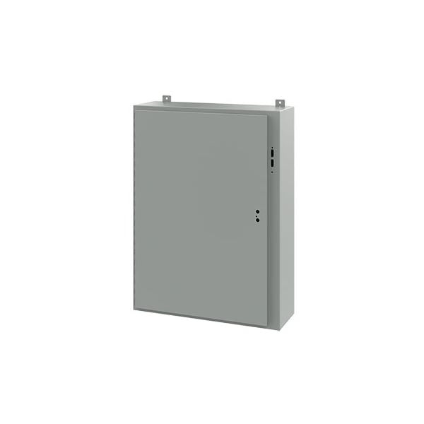 Nvent Hoffman Mild Steel Electrical Enclosures, 42 in H, 10 in D, 31.38 in W, NEMA 12, Hinged - A42SA3210LP