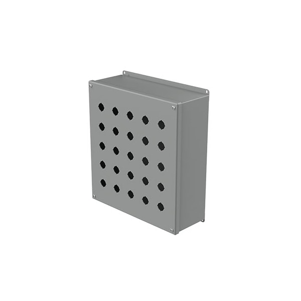 Nvent Hoffman Mild Steel Electrical Enclosures, 14 in H, 4-3/4 in D, 13 in W, NEMA 12, Screw On - E25PBXM