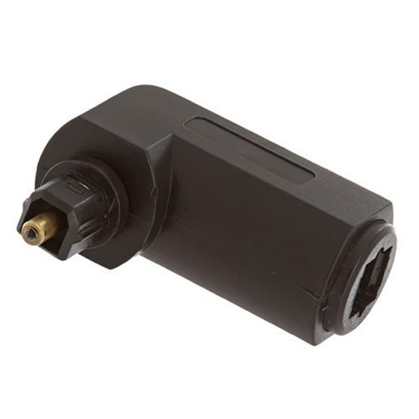 Cmple Optical Toslink Jack to Toslink Plug Angled Adapter - 262-N