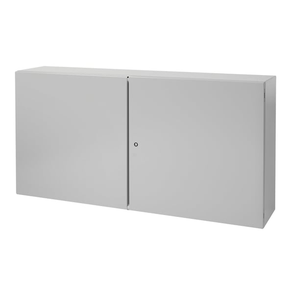 Nvent Hoffman Steel Electrical Enclosures, 36 in H, 12 in D, 60 in W, NEMA 4, 12, Hinged - CTD366012LG
