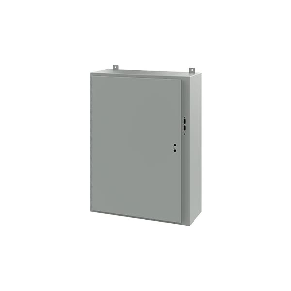 Nvent Hoffman Mild Steel Electrical Enclosures, 42 in H, 12 in D, 31.38 in W, NEMA 12, Hinged - A42SA3212LP