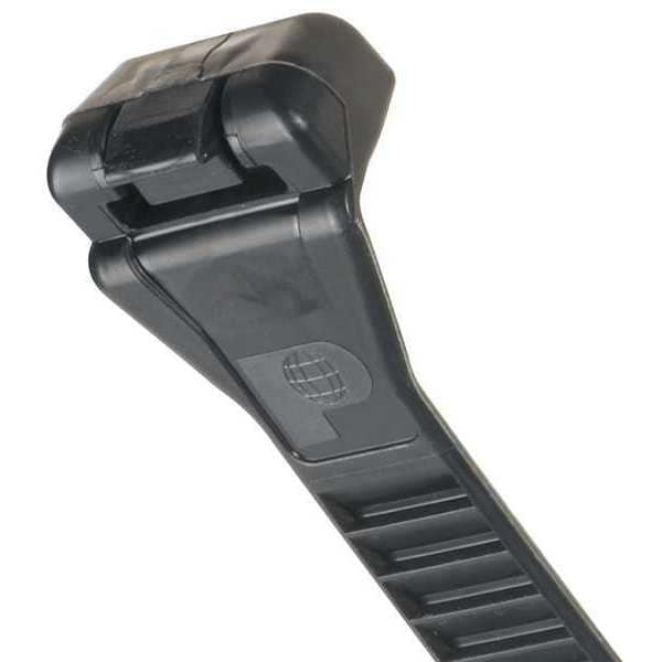 Panduit 8.5" L Releasable Miniature Cable Tie BK PK 100 - ERT2M-C20