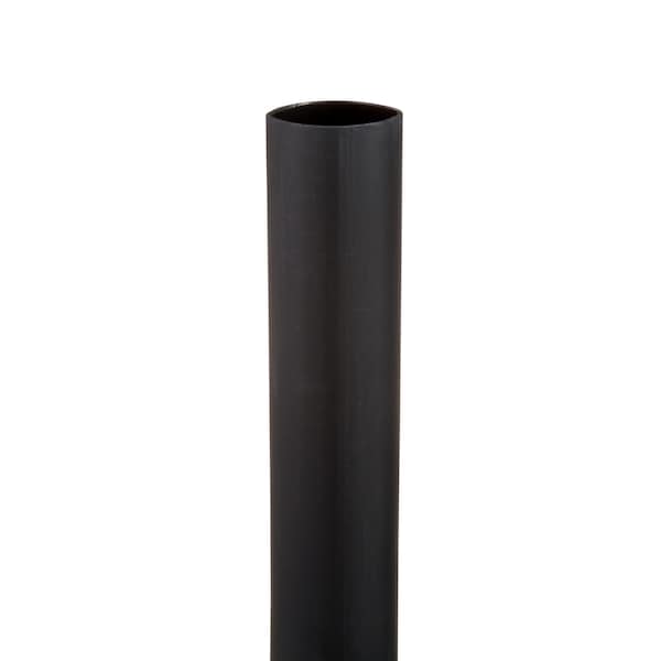 3M Shrink Tubing, 0.8in ID, Black, 4ft, PK20 - ITCSN-0800-48"-BLACK-20 PCS