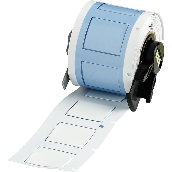 Brady Sleeve, 1 in W, 27/32 in H, Die-cut - M6-500-1-342-WT