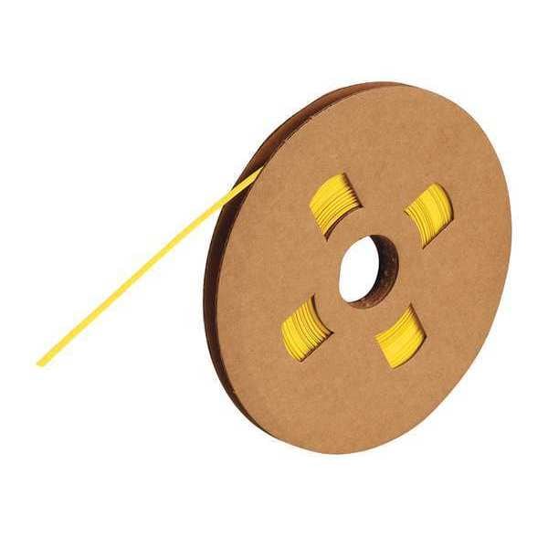 Brady Printable Shrink Tubing, 100 ft. L, Ylw - PS-C-125-YL