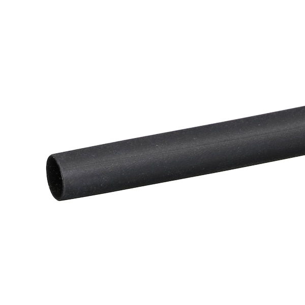 3M Shrink Tubing, 0.187in ID, Black, 4ft, PK12 - EPS300-3/16-48"-BLACK-12 PCS