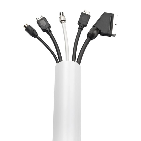 D-Line CORD CVR HLF RND WHT 39"" - US/5025W-1M