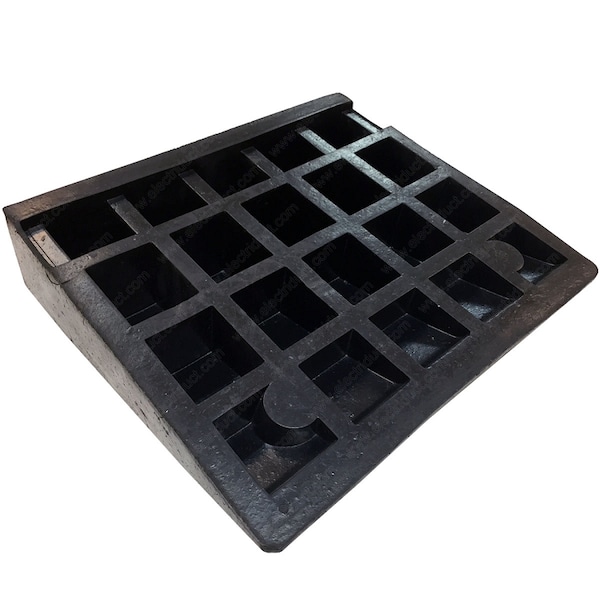 Electriduct Heavy Duty Rubber Curb Ramps - CR-RPS-LDR4.3