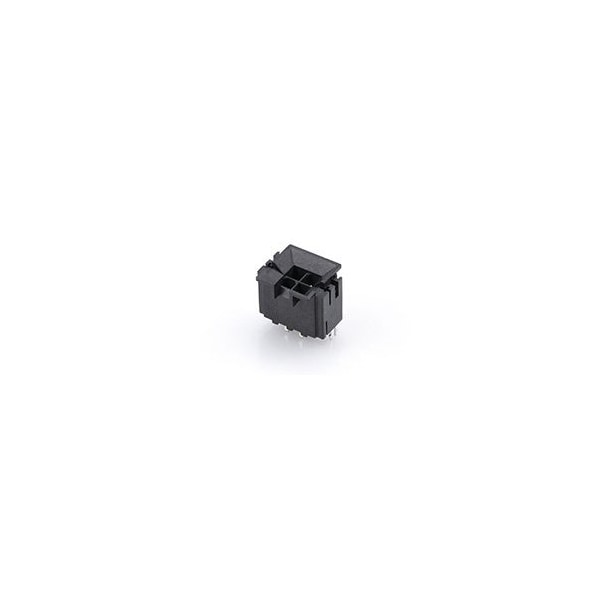 Molex MF SMC Vert Hdr w/.125 Clip Tin 4Ckt - 44068-0089