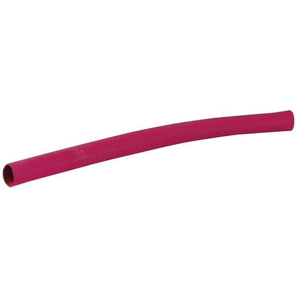 Gardner Bender Heat Shrink Tubing, 14 in Expanded, 18 in Recovered Dia, 4 in L, Polyolefin, Red - HST-250R