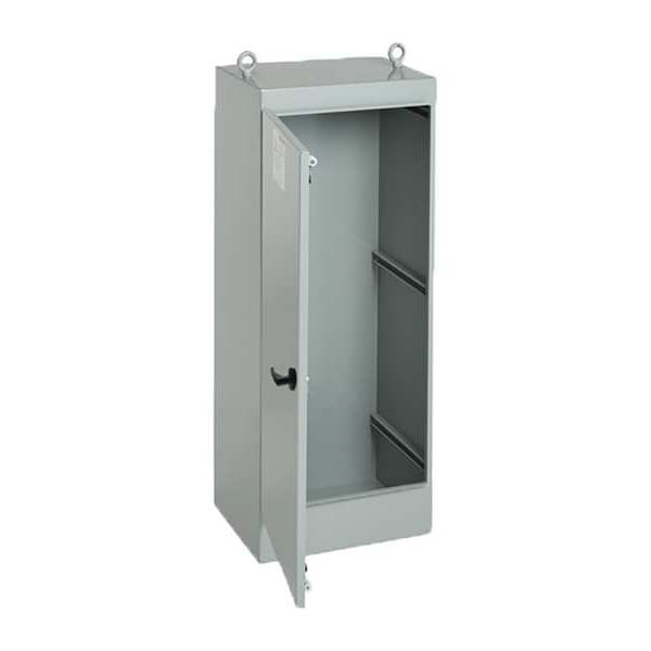 Nvent Hoffman Steel Electrical Enclosures, 72.06 in H, 30.06 in D, 36 in W, NEMA 12, Hinged - A723630FSG