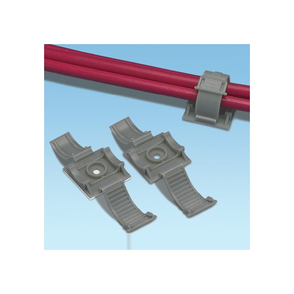 Panduit Adj. Rel. Clamp, #6 Screw (M3), .69" (17 - ARC.68-S6-C