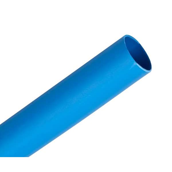 3M Shrink Tubing, 0.125in ID, Blue, 500ft, PK3 - FP301-1/8-500'-BLUE-SPOOL