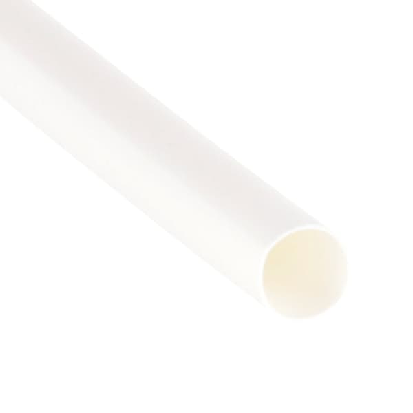 3M Shrink Tubing, 0.375in ID, White, 200ft, PK3 - FP301-3/8-200'-WHITE-SPOOL