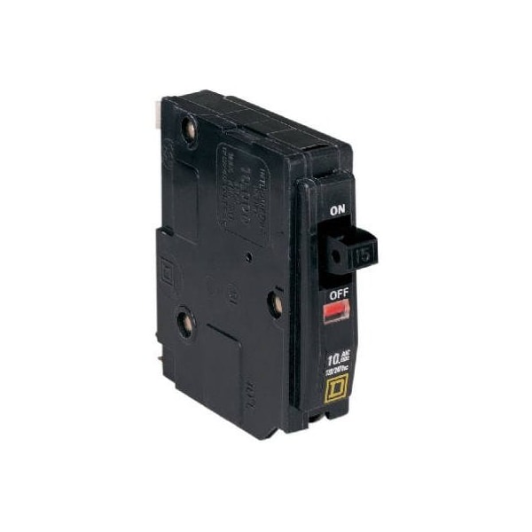Square D Miniature Circuit Breaker, QO Series, 20A, 1 Pole, 120/240V AC, 10kA at 120/240V AC - QO120C