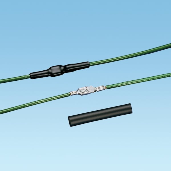 Panduit Thin Wall Heat Shrink Tubing, 0.38", PK25 - HSTTVA38-48-Q