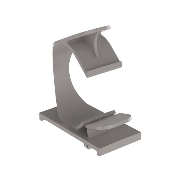 Panduit Latching Wire Clip, Push Mount, .19" (4.8mm), LWC19-H25-M14, PK 1000 - LWC19-H25-M14
