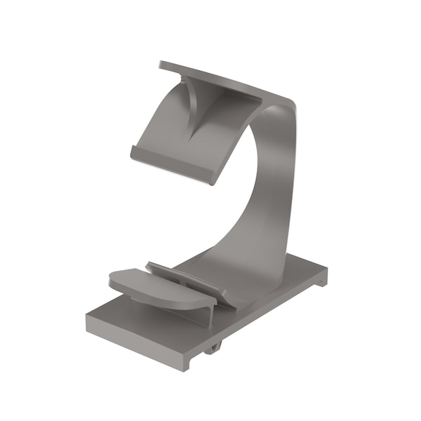 Panduit Latching Wire Clip, Push Mount, .19" (4.8mm), LWC19-H25-M14, PK 1000 - LWC19-H25-M14