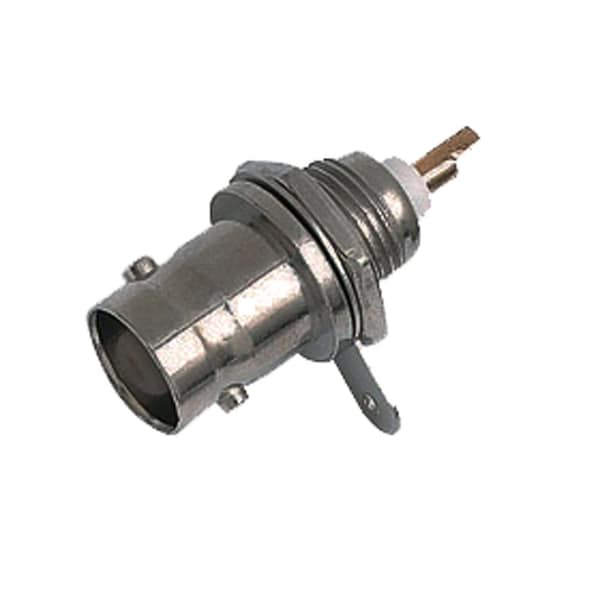 Quest Technology International BNC Intra-Adapter - 50 Ohm, Chasis Mount (F) Solder Lug W/ Nut - CBN-4030
