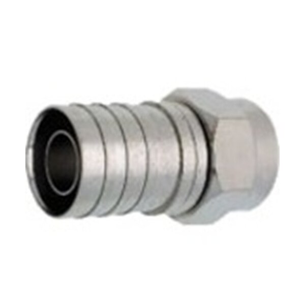 W Box FPLG CRMP RG6 PVC 50 OHM, 10PK - 0E-FH6TP