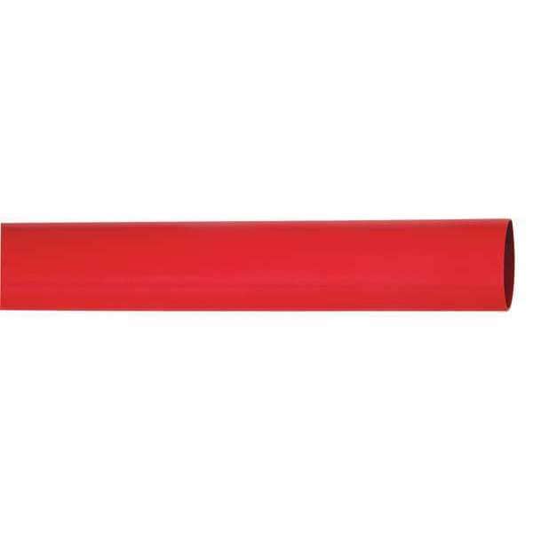 3M Shrink Tubing, 0.8in ID, Red, 6in, PK3 - ITCSN-0800-6"-RED-12-3 PC PKS