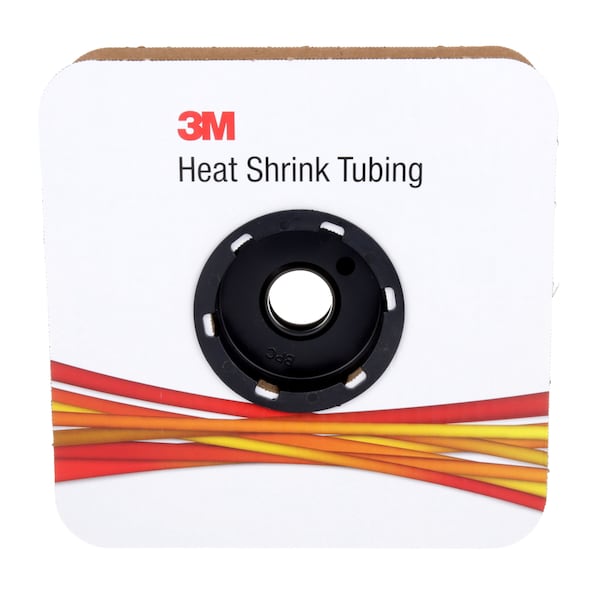 3M Shrink Tubing, 0.187in ID, Clear, 100ft - FP301-3/16-100'-CLEAR-SPOOL