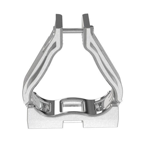 Panduit Cable Cleat, Aluminum, Trefoil Configura (10 Pack), 10PK - CCALTR5561-X