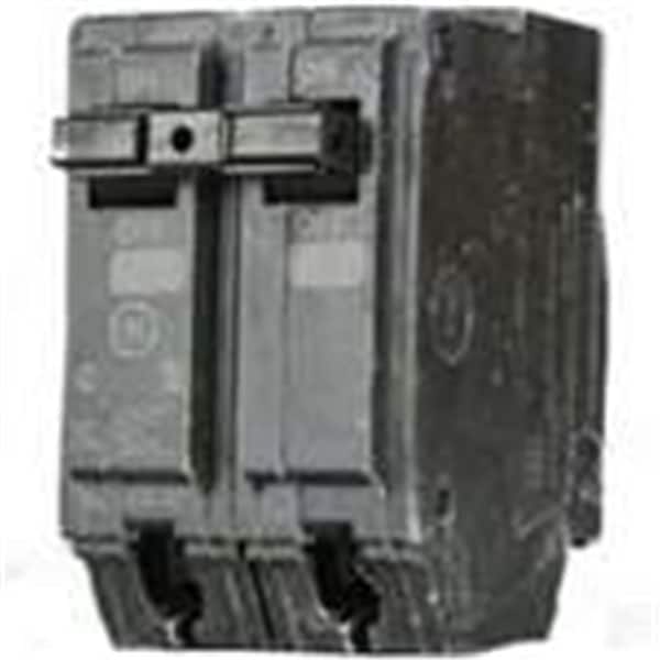 Ge Circuit Breaker, THQL Series, 2 Pole, 120/240V AC, 10kA at 120/240V AC - 608099