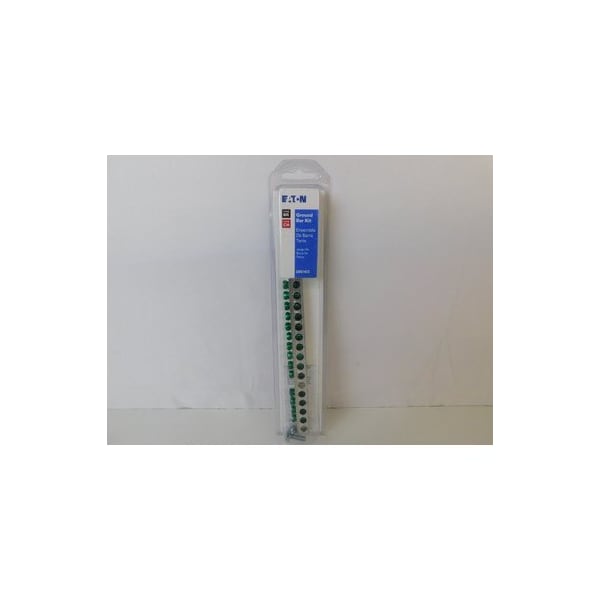 Eaton CH LOADCENTER AND BREAKER ACCESSORIES - 14 TERMINAL GROUND BAR CLAMSHELL, C - GBK14CS