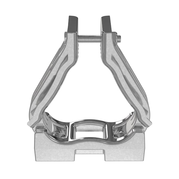 Panduit Cable Cleat, Aluminum, Trefoil Configura (10 Pack), 10PK - CCALTR4347-X
