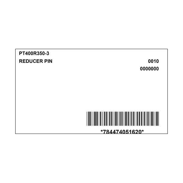 Meltric PT400R350-3 ADAPTER - PT400R350-3