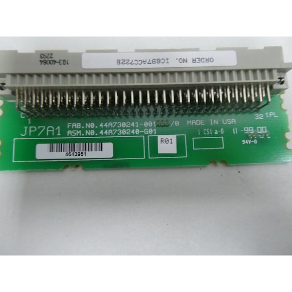 Ge Fanuc PACK OF 2 BLANK SLOT INTERRUPT JUMPER PCB CIRCUIT BOARD - IC697ACC722B