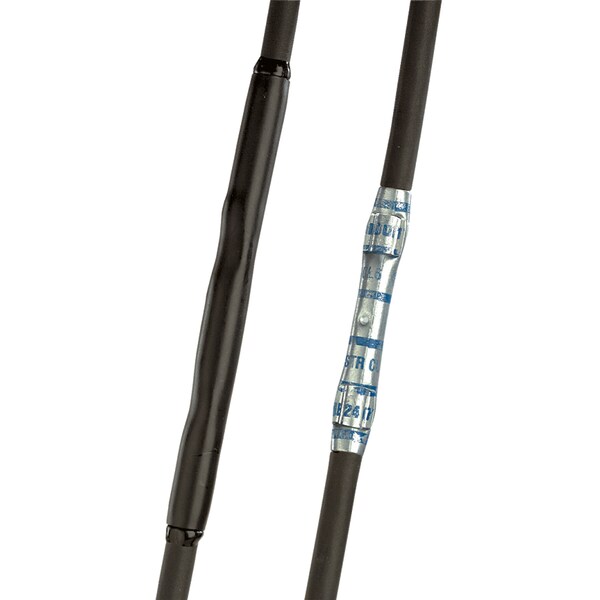 Panduit Heat Shrink Thin, Adhsv, .75"(19.0mm) Dia, Blk, HSTTA75-48-C, PK 100 - HSTTA75-48-C