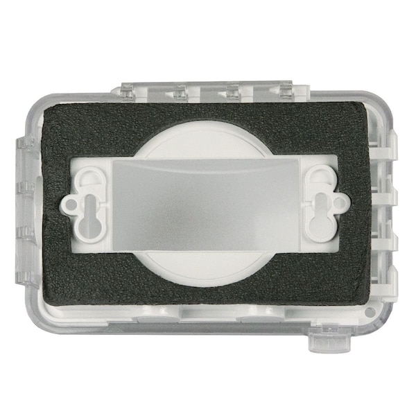Taymac Electrical Box Cover, Outlet Box Type, 1 Gang, Polycarbonate, In-Use Cover - MM410CW