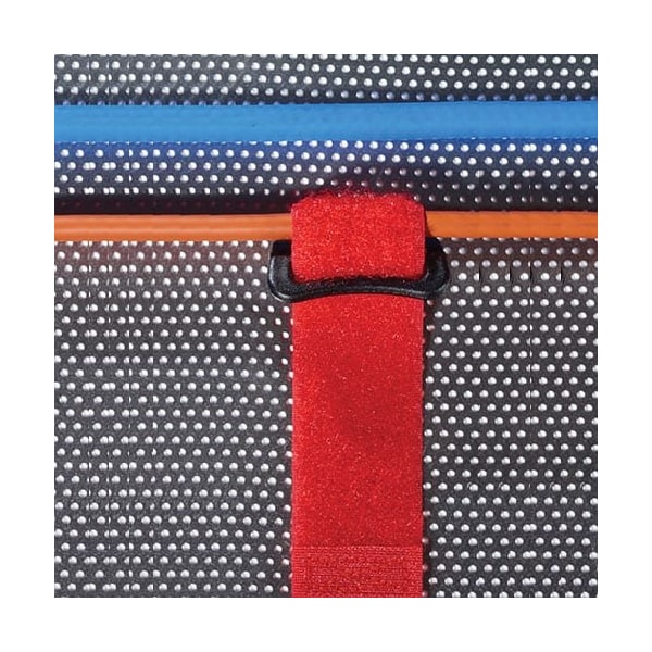Rip-Tie Reusable Strap, Green, 1"x9", PK10 - HB-09-010-GN