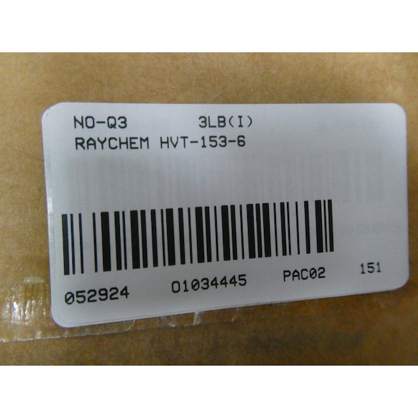 Raychem 15KV 1/C INDOOR TERMINATION KIT 1.10IN-1.65IN WIRE SPLICE KIT & HEAT SHRINK TUBING, 3PK - HVT-153-G
