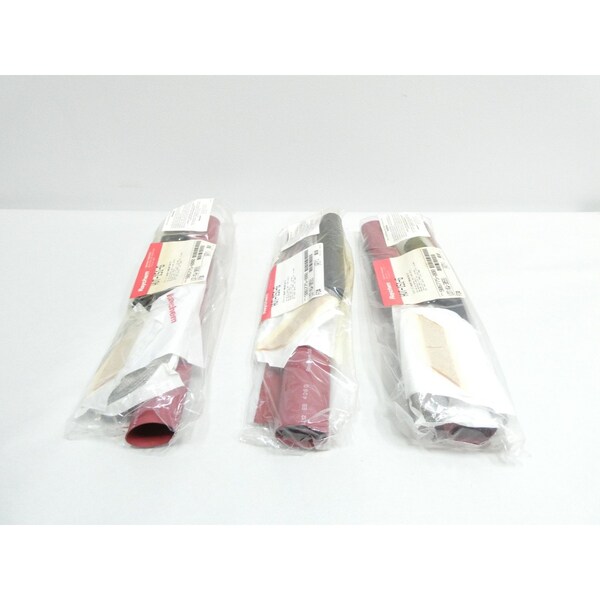 Raychem #4-1/0 AWG CABLE 1/C INDOOR TERMINATION KIT 15KV-AC WIRE SPLICE KIT & HEAT SHRINK TUBING, 3PK - HVT-151-G