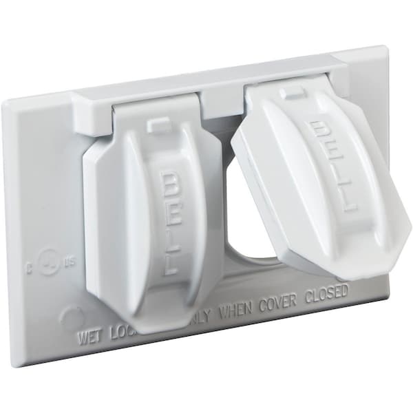 Bell Electrical Box Cover, 1 Gang, Aluminum - 5180-1