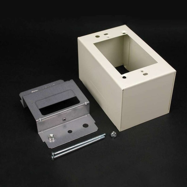 Legrand Device Box, Gang Box Type, 1 Gang, Steel - V2444D