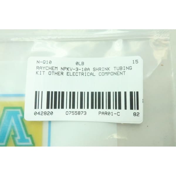Raychem RAYCHEM NPKV-3-10A SHRINK TUBING KIT OTHER ELECTRICAL COMPONENT - NPKV-3-10A
