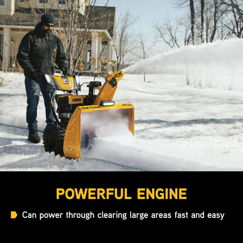 Cub Cadet 30 in. 357cc 2X Fuel Injected (EFI) Two-Stage Electric Start Gas Snow Blower with IntelliPower Tech and Heated Grips - 2X 30 EFI