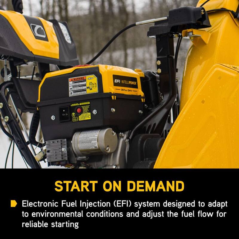Cub Cadet 30 in. 357cc 2X Fuel Injected (EFI) Two-Stage Electric Start Gas Snow Blower with IntelliPower Tech and Heated Grips - 2X 30 EFI